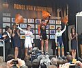 Podium Ronde van Vlaanderen voor vrouwen 2014