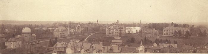 Princeton University Campus c1895