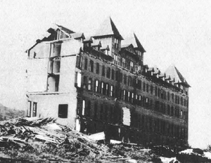 Prospect House demolition 1915