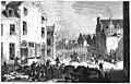 Révolution belge de 1830 - La rue de Flandre le jeudi 23 septembre 1830