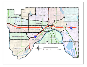 Saint Paul neighborhoods