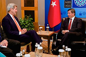Secretary Kerry Meets With Turkish Prime Minister Ahmet Davutoglu - 17406847529