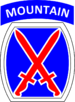 Shoulder sleeve insignia of the 10th Mountain Division (1944-2015).svg