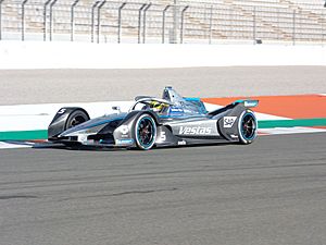Stoffel Vandoorne Mercedes-EQ Formula E Team FIA Formula E World Championship 2021 Valencia Testing