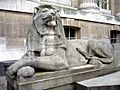 Stone lion outside the British Museum - geograph.org.uk - 1713181.jpg