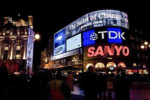The Ballet of Change- Piccadilly Circus, London