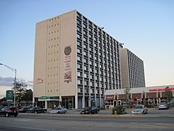 The Mont Clare at Harlem Avenue, formerly known as Parkway Towers