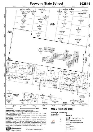 Toowong State School - boundary map 2 (2014)