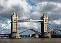 Tower Bridge,London Getting Opened 3