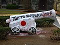 Tufts cannon support Japan