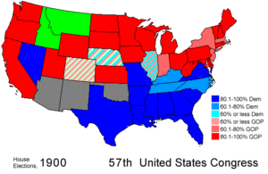 US house membership 1900-1948