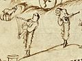 Utrechts-Psalter PSALM-91 harp and cythara