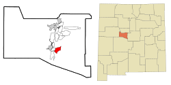 Location of Rio Communities, New Mexico