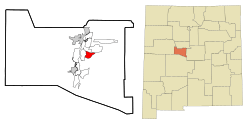 Location of Rio Communities North, New Mexico