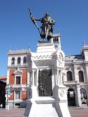 Valladolid-Plaza Mayor-2-Pedro de Ansúrez.jpg