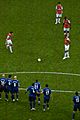 Van Persie free kick