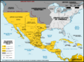 Viceroyalty of the New Spain 1819 (without Philippines)