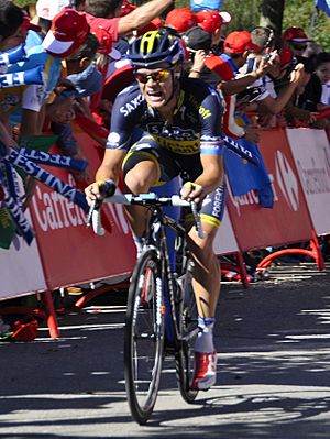 Vuelta a España 2013-N. Roche en el Naranco (cropped)