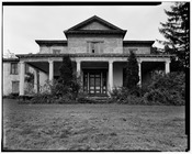 WEST FRONT ELEVATION - Rose Hill, Woods Road, Tivoli, Dutchess County, NY HABS NY,14-TIV.V,1-4