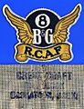 WWII RCAF 8 Lethbridge Bomb & Gunnery (B&G) School, made by Crest Craft circa 1942