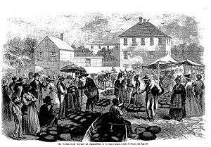 Watermelons in Frank Leslie's Illustrated Newspaper 1866-12-15 p 197