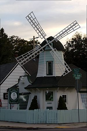 Windmill on Perry St