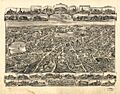 1897 Newton Centre, Massachusetts bird's eye view