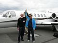 2006 Zoran Modli with Jay Kay of Jamiroquai at Nirnberg airport