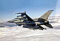 23d Fighter Squadron - General Dynamics F-16C Block 50D Fighting Falcon - 91-0415