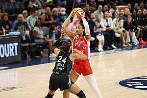 A'ja Wilson vs. Napheesa Collier of the Minnesota Lynx (August 8, 2026)