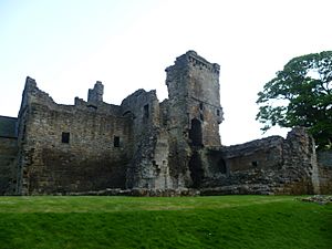 Aberdour Castle ruins