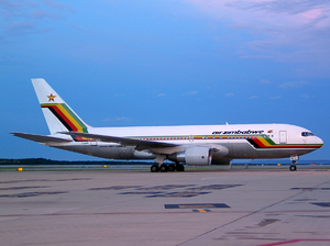 Air Zimbabwe Boeing 767-200ER Z-WPF KUL 2003-8-18
