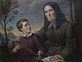 Alexander von Humboldt and Mother