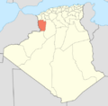Algeria 45 Wilaya locator map-2009