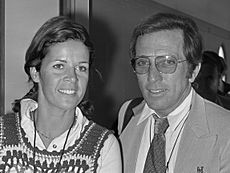 Andy Williams en echtgenote (1972)