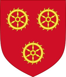 Arms of Katherine Swynford (de Roet)