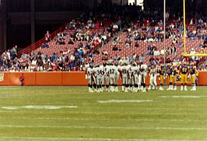 Atlanta Falcons at Los Angeles Rams 1991-12-08 - 01