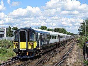 Basingstoke - SWR 442414 and 442406