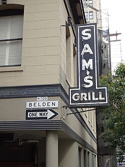 Belden Place - Street Sign and Sam's Grill Neon Sign.jpg
