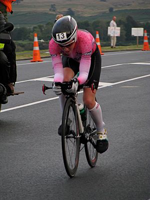 Bella Bayliss at Ironman New Zealand 2009
