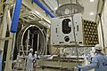 BepiColombo MPO being placed in Phenix thermal vacuum test facility ESA287633