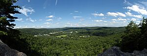 Black rock panorama