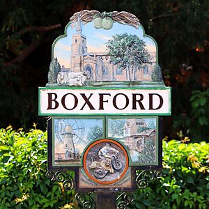 Boxford Village Sign