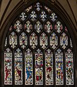 Bristol, St Mary Redcliffe church, Gable east window (48706863157)
