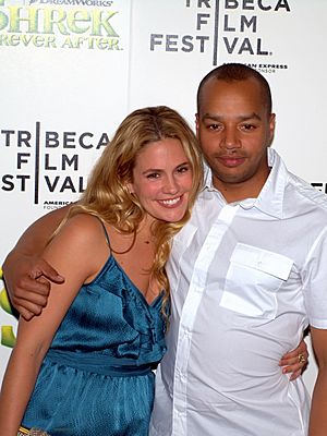 CaCee Cobb Donald Faison Shankbone 2010 NYC (cropped)