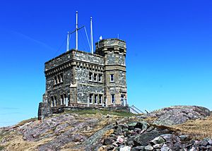 Cabot Tower on Signal Hill in St. John's, Newfoundland