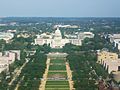 Capitol from top of Washington Monument