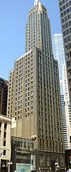 Carbide and Carbon Building viewed from the southeast