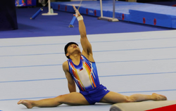 Carlos Yulo at the 2019 SEA Games