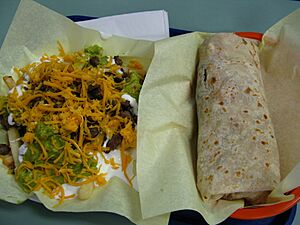 Carne Asada Fries & California Burrito